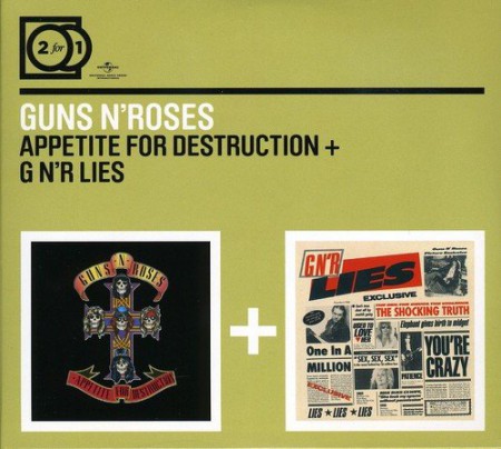 Guns N' Roses: Appetite For Destruction/G N'r Lies - CD