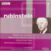Artur Rubinstein, Philharmonia Orchestra, Carlo Maria Giulini: Chopin: Piano Concerto No.2 in f minor op.21 - CD