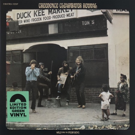 Creedence Clearwater Revival: Willy and the Poor Boys (Green Vinyl) - Plak