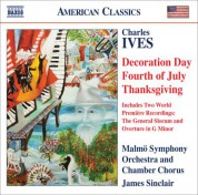 James Sinclair: Ives, C.: Holidays Symphony (Excerpts) - the General Slocum - Overture In G Minor - CD