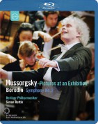 Berliner Philharmoniker, Sir Simon Rattle: Borodin: Symphony No.2 / Mussorgsky: Pictures at an Exhibition - BluRay