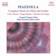 Hugo German Gaido, Irmgard Toepper: Piazzolla: Complete Music for Flute & Guitar - CD
