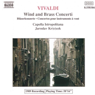 Antonio Vivaldi, Capella Istropolitana, Jaroslav Krecek: Vivaldi: Wind and Brass Concertos - CD