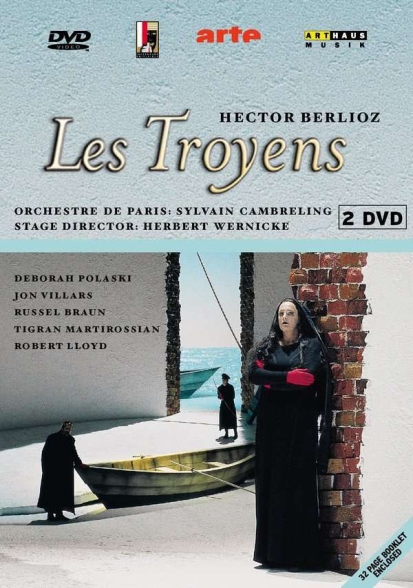 Deborah Polaski, Jon Villars, Russel Braun, Tigran Martirossian, Robert Lloyd, Orchestre de Paris, Salzburger Kammerphilharmonie, Sylvain Cambreling, Herbert Wernicke: Berlioz: Les Troyens - DVD Foto #1