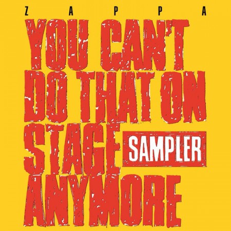 Frank Zappa: You Can't Do That On Stage Anymore [Sampler] (RSD 2020) - Plak