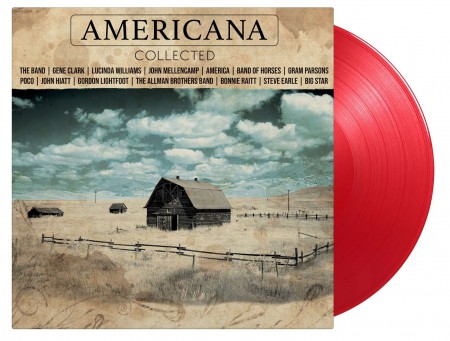 Çeşitli Sanatçılar: Americana Collected (Limited Numbered Edition - Red Vinyl) - Plak