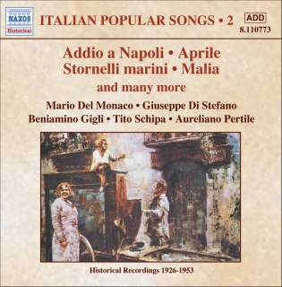 Italian Popular Songs, Vol. 2 (1926-1953) - CD