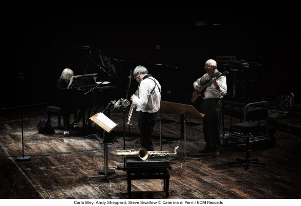 Carla Bley, Andy Sheppard, Steve Swallow: Andando el Tiempo - Plak Foto #2
