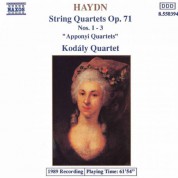 Haydn: String Quartets Op. 71, Apponyi Quartets - CD