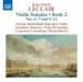 Leclair: Violin Sonatas, Op. 2, Nos. 6, 7 & 9-12 - CD