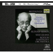 Rudolf Serkin: Beethoven: Piano Concerto No. 5 "Emperor" - CD & HDCD