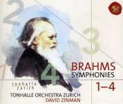 David Zinman, Tonhalle Orchester Zurich: Brahms: Symphonies 1-4 - CD