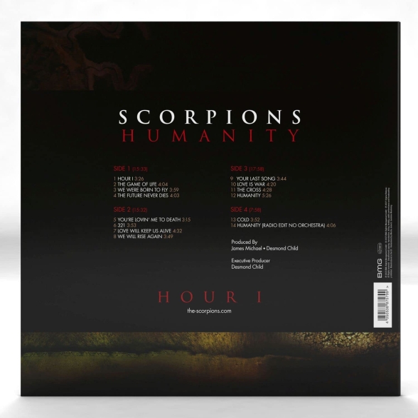 Scorpions: Humanity: Hour I  (Gold Vinyl) - Plak Foto #2