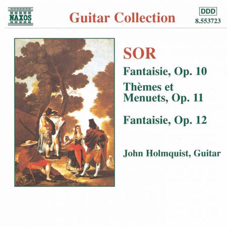 John Holmquist: Sor: Fantaisie, Op. 10 and 12 / Themes Et Menuets, Op. 11 - CD