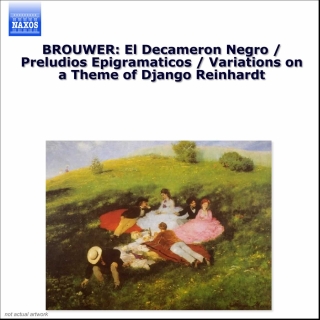 Elena Papandreou: Brouwer: Guitar Music, Vol. 2 - Decameron Negro (El) / Preludios Epigramaticos - CD