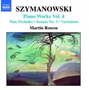 Szymanowski: Piano Works, Vol.  4 - CD