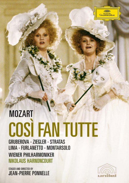 Delores Ziegler, Edita Gruberova, Ferruccio Furlanetto, Luis Lima, Nikolaus Harnoncourt, Paolo Montarsolo, Teresa Stratas, Wiener Philharmoniker: Mozart: Così Fan Tutte - DVD