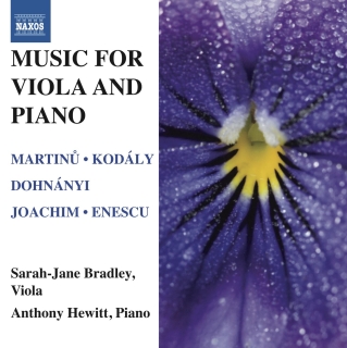 Sarah-Jane Bradley: Music for Viola and Piano - CD