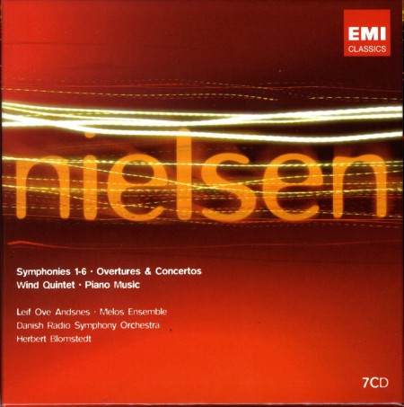 Herbert Blomstedt: Nielsen: Symphonies 1-6, Overtures & Concertos, Wind Quintet, Piano Music - CD