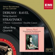 Alban Berg Quartett: Debussy/ Ravel/ Stravinsky: string Quartets - CD