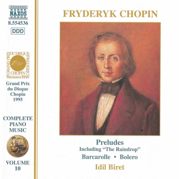 İdil Biret: Chopin: Preludes / Barcarolle, Op. 60 / Bolero, Op. 19 - CD Foto #1