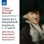 Julia Brown: W.F. Bach: Keyboard Works, Vol. 4 - CD