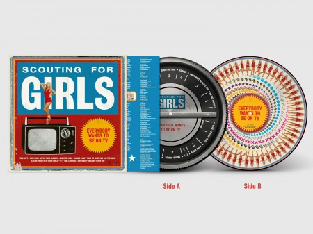 Scouting For Girls: Everybody Wants To Be On Tv: (15th Anniversary - Picture Disc  with Zoetrope Flipside) - Plak