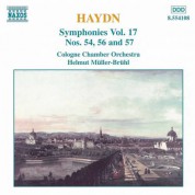 Haydn: Symphonies, Vol. 17 (Nos. 54, 56, 57) - CD