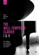Angela Hewitt, Joanna MacGregor, Nikolai Demidenko, Andreij Gavrilov: J.S. Bach: The Well-tempered Clavier I & II - DVD