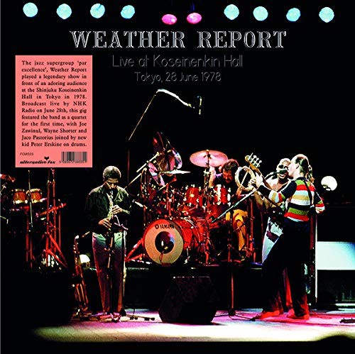 Weather Report - Live at Shinjuku Koseinenkin Hall Tokyo