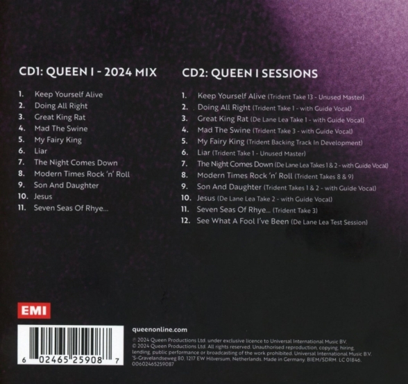 Queen (2024 Mix - Deluxe Edition) - CD Foto #2