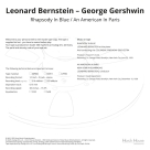 Leonard Bernstein: Gershwin: Rhapsody in Blue, An American in Paris - Makara Bant Foto #4