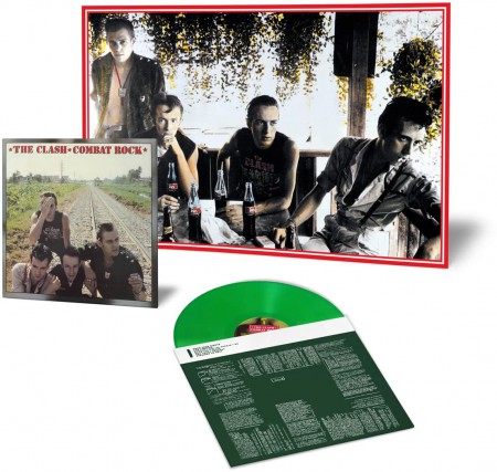 The Clash: Combat Rock (Limited Edition - Green Vinyl) - Plak
