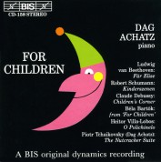 Dag Achatz: For Children for piano - CD