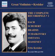 Fritz Kreisler: Kreisler: Complete Recordings, Vol. 1 (1904, 1910) - CD