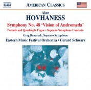Greg Banaszak, Eastern Music Festival Orchestra, Gerard Schwarz: Hovhaness: Works for Orchestra & Soprano Saxophone - CD