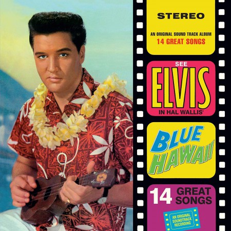 Elvis Presley: Blue Hawaii +1 Bonus Track - Limited Edition In Transparent Blue Vinyl. - Plak