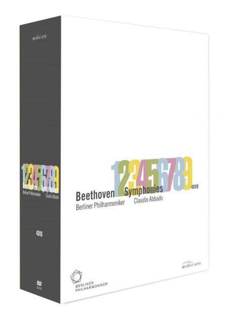 Karita Mattila, Thomas Moser, Eike Wilm Schulte, Violeta Urmana, Berliner Philharmoniker, Claudio Abbado: Beethoven: Symphonies 1-9 - DVD