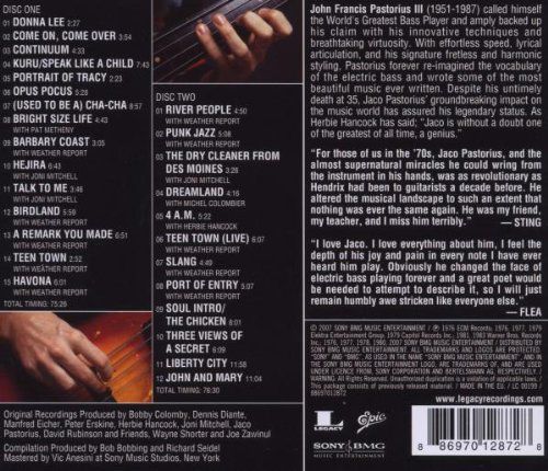 Jaco Pastorius: The Essential - CD Foto #2
