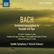 Gerard Schwarz: Bach: Orchestral transcriptions by Respighi & Elgar - CD