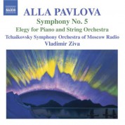 Tchaikovsky Symphony Orchestra of Moscow Radio, Vladimir Ziva: Pavlova: Symphony No. 5 - Elegy - CD