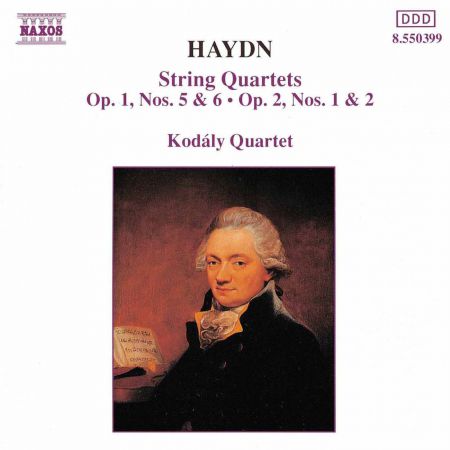 Kodály Quartet: Haydn: String Quartets Nos. 5-8, Op. 1, Nos. 0 & 6, and Op. 2, Nos. 1 & 2 - CD