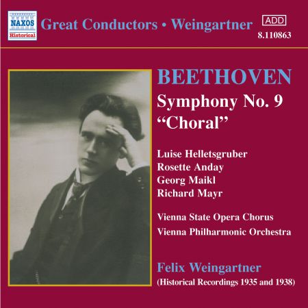 Felix Weingartner: Beethoven: Symphony No. 9 (Weingartner) (1935) - CD