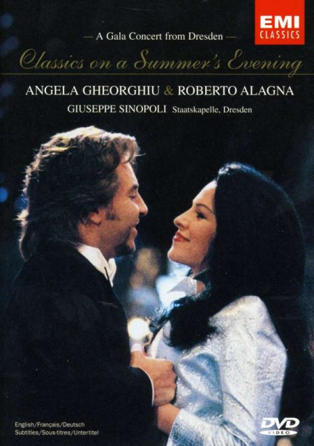 Angela Gheorghiu, Roberto Alagna, Staatskapelle Dresden, Giuseppe Sinopoli: Angela Gheorghiu & Roberto Alagna - Classics on a Summer's Evening - DVD