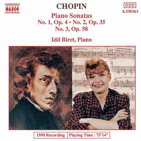 Chopin: Piano Sonatas Nos. 1-3 - CD