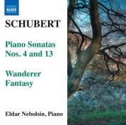 Eldar Nebolsin: Schubert: Piano Sonatas Nos. 4 & 13 - Wanderer Fantasy - CD