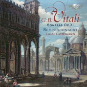 Luigi Cozzolino, Semperconsort Ensemble: Vitali: Sonatas Op. 11 for Violin and Basso Continuo - CD