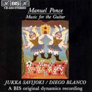 Cuellar Manuel Maria Ponce, Jukka Savijoki, Diego Blanco: Ponce: Music For Guitar - CD