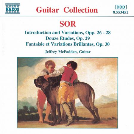 Jeffrey McFadden: Sor: Introduction and Variations Opp. 26-28 / Etudes Op. 29 - CD