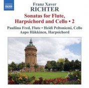 Pauliina Fred, Aapo Häkkinen, Heidi Peltoniemi: Richter: Sonatas for Flute, Harpsichord and Cello, Vol. 2 - CD